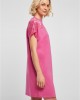 Дамска рокля с дантела в розов цвят Ladies Dress, Urban Classics, Рокли - Complex.bg