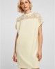 Дамска рокля с дантела в светложълт цвят Ladies Dress, Urban Classics, Рокли - Complex.bg
