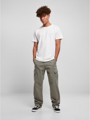 Карго панталон в сив цвят Straight Leg Cargo Pants