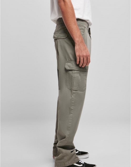 Карго панталон в сив цвят Straight Leg Cargo Pants, Urban Classics, Панталони - Complex.bg