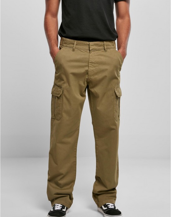 Карго панталон в цвят маслина Straight Leg Cargo Pants, Urban Classics, Панталони - Complex.bg