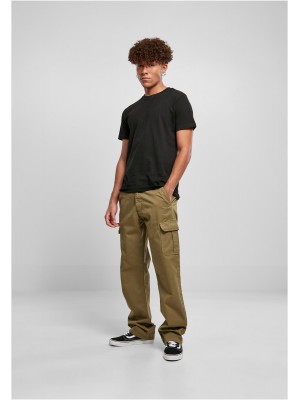 Карго панталон в цвят маслина Straight Leg Cargo Pants Карго панталон в цвят маслина Straight Leg Cargo Pants