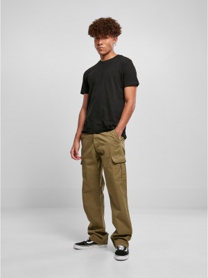Карго панталон в цвят маслина Straight Leg Cargo Pants