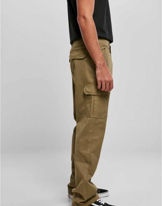 Карго панталон в цвят маслина Straight Leg Cargo Pants, Urban Classics, Панталони - Complex.bg