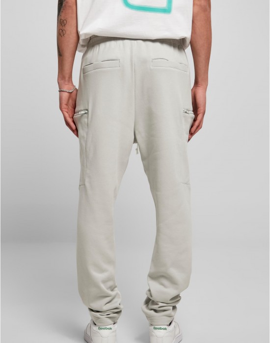 Мъжко спортно долнище в светлосив цвят Low Crotch Sweatpants, Urban Classics, Долнища - Complex.bg