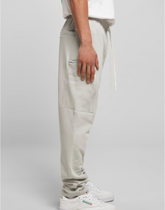 Мъжко спортно долнище в светлосив цвят Low Crotch Sweatpants, Urban Classics, Долнища - Complex.bg