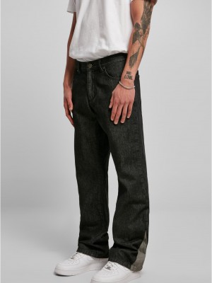 Мъжки дънки в черен цвят Organic Denim 