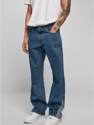 Мъжки дънки в син цвят Organic Denim 