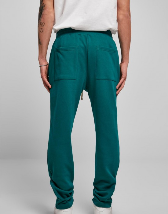 Мъжко спортно долнище в зелен цвят Side-Zip Sweatpants, Urban Classics, Долнища - Complex.bg