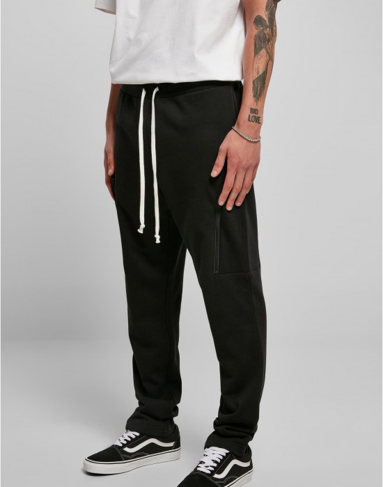 Мъжко спортно долнище в черен цвят Low Crotch Sweatpants, Urban Classics, Долнища - Complex.bg