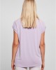 Дамски тениска с паднали ръкави в светлолилав цвят Ladies Shoulder Tee, Urban Classics, Топове - Complex.bg