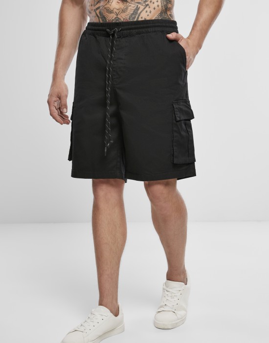 Мъжки къси панталони в черен цвят Cargo Shorts, Urban Classics, Къси панталони - Complex.bg