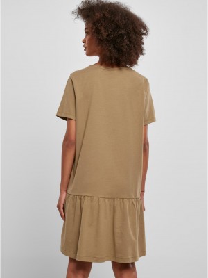 Дамска рокля в цвят каки Ladies Dress