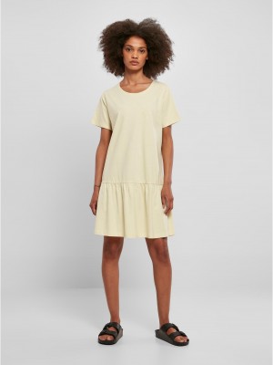 Дамска рокля в светложълт цвят Ladies Dress