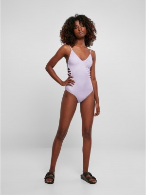 Цял бански костюм в лилав цвят Ladies Swimsuit lilac