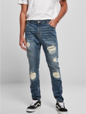Мъжки дънки в син цвят Slim Fit Jeans blue 