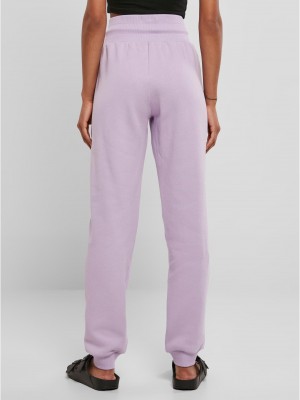 Дамско спортно долнище в светлолилав цвят Ladies High Waist Pants