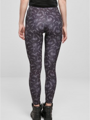 Дамски дълъг клин Ladies Leggings blackpaisley