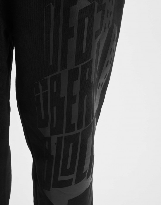 Мъжко долнище в черен и тъмносив цвят DEF UBxDEF, DEF, Дънки - Complex.bg