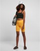 Дамски мрежест къс клин в тъмножълт цвят Ladies High Waist Shorts, Urban Classics, Клинове - Complex.bg