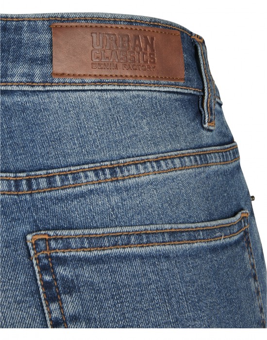 Дамски дънки в синьо Urban Classics Ladies High Waist Skinny Jeans, Urban Classics, Дънки - Complex.bg