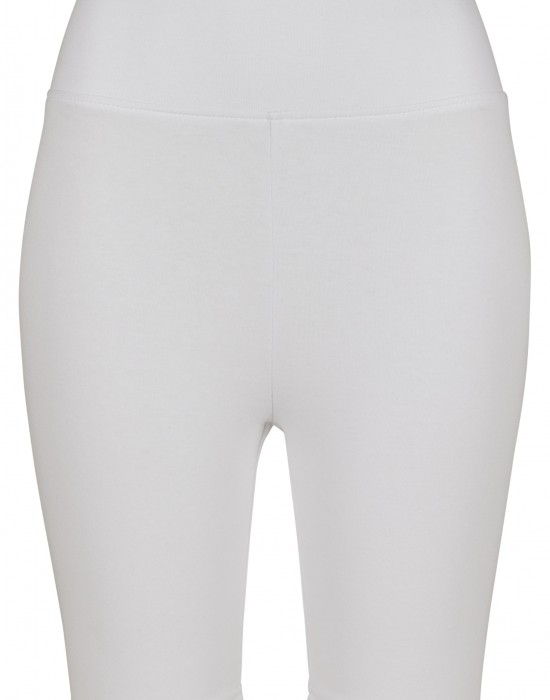 Дамски къс клин с висока талия в бял цвят Urban Classics Ladies High Waist Cycle Shorts, Urban Classics, Жени - Complex.bg