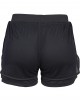 Дамски двуслойни мрежести къси панталони в черно Urban Classics Ladies Double Layer Mesh Shorts, Urban Classics, Къси панталони - Complex.bg