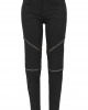 Дамски панталон в черен цвят Urban Classics Ladies Stretch Biker Pants black, Urban Classics, Панталони - Complex.bg