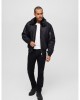 Авиаторско мъжко яке в черен цвят Brandit MA2 Jacket Fur Collar, Brandit, Зимни якета - Complex.bg