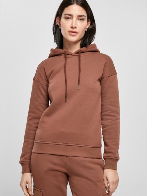 Дамски суичър в кафяво Ladies Organic Hoody 