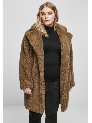 Дамско палто в кафяв цвят Ladies Oversized Coat Дамско палто в кафяв цвят Ladies Oversized Coat