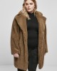 Дамско палто в кафяв цвят Ladies Oversized Coat, Urban Classics, Зимни якета - Complex.bg