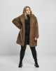 Дамско палто в кафяв цвят Ladies Oversized Coat, Urban Classics, Зимни якета - Complex.bg
