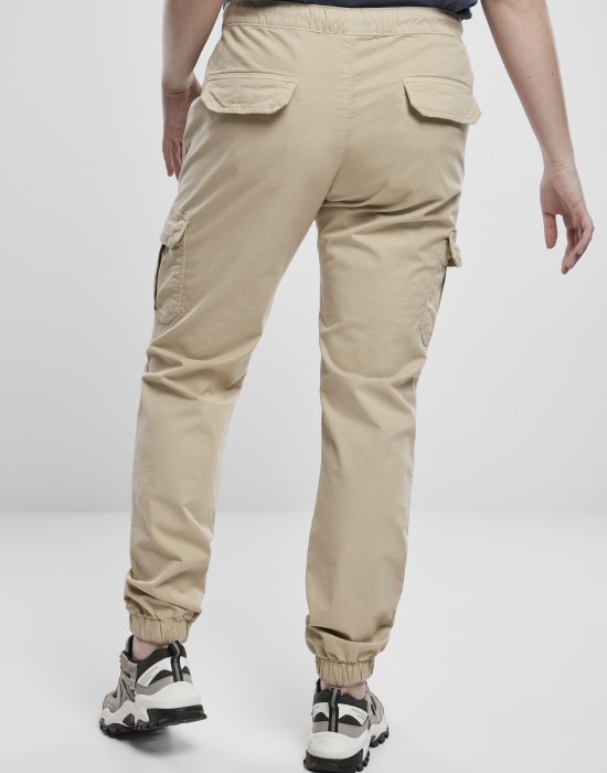 Дамски карго панталон в бежово LadiesCargo Pants, Urban Classics, Панталони - Complex.bg
