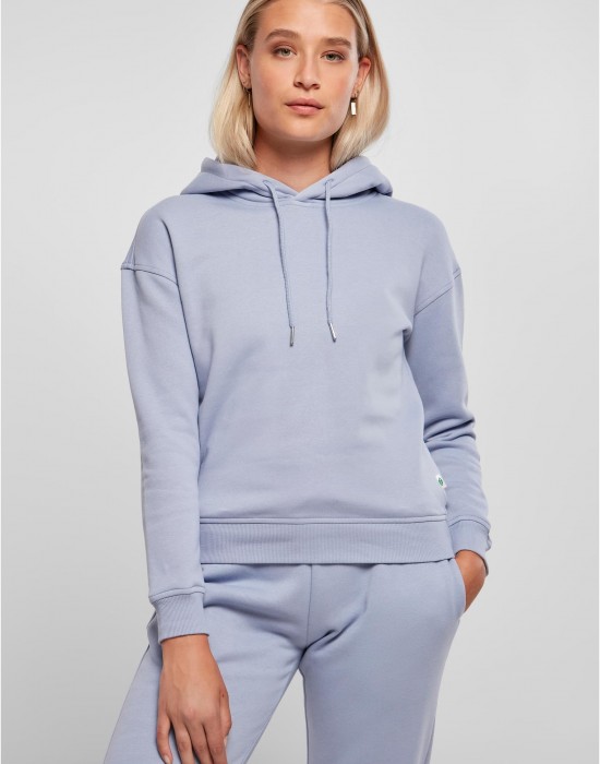 Дамски суичър във виолетов цвят Ladies Organic Hoody, Urban Classics, Суичъри - Complex.bg