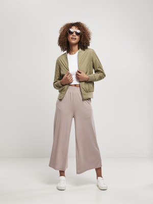 Дамски панталон в бежов цвят Ladies Modal Culotte