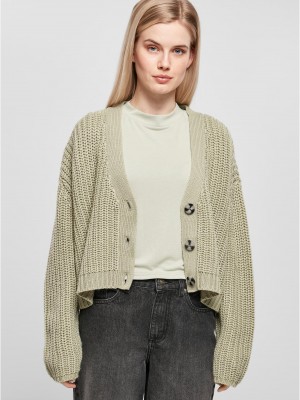 Дамска жилетка в зелено Ladies Oversized Cardigan