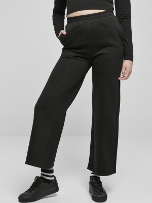 Дамско спортно долнище в черно Ladies Straight Pants