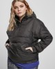 Дамско яке в черен цвят Ladies Panel Padded Pull Over Jacket, Urban Classics, Якета - Complex.bg