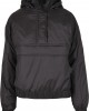 Дамско яке в черен цвят Ladies Panel Padded Pull Over Jacket, Urban Classics, Якета - Complex.bg