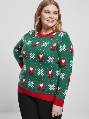 Дамски коледен пуловер Ladies Santa Christmas Sweater Дамски коледен пуловер Ladies Santa Christmas Sweater