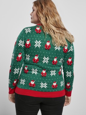 Дамски коледен пуловер Ladies Santa Christmas Sweater Дамски коледен пуловер Ladies Santa Christmas Sweater