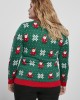 Дамски коледен пуловер Ladies Santa Christmas Sweater, Urban Classics, Блузи - Complex.bg