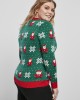 Дамски коледен пуловер Ladies Santa Christmas Sweater, Urban Classics, Блузи - Complex.bg