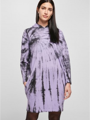 Дамска рокля в лилаво Ladies Hoody Dress 