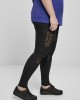 Дамски черен клин Ladies Flock Lace Inset Leggings, Urban Classics, Клинове - Complex.bg