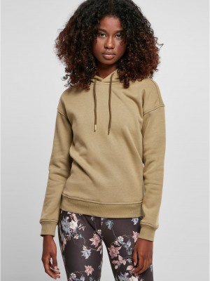 Дамски суичър в цвят каки Ladies Hoody khaki 