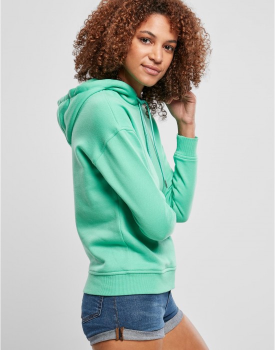 Дамски суичър в зелено Ladies Hoody freshseed, Urban Classics, Суичъри - Complex.bg