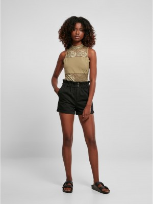 Дамско боди в цвят каки Ladies Laces Body