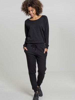 Дамски спортен гащеризон Ladies Long Sleeve Terry Jumpsuit
